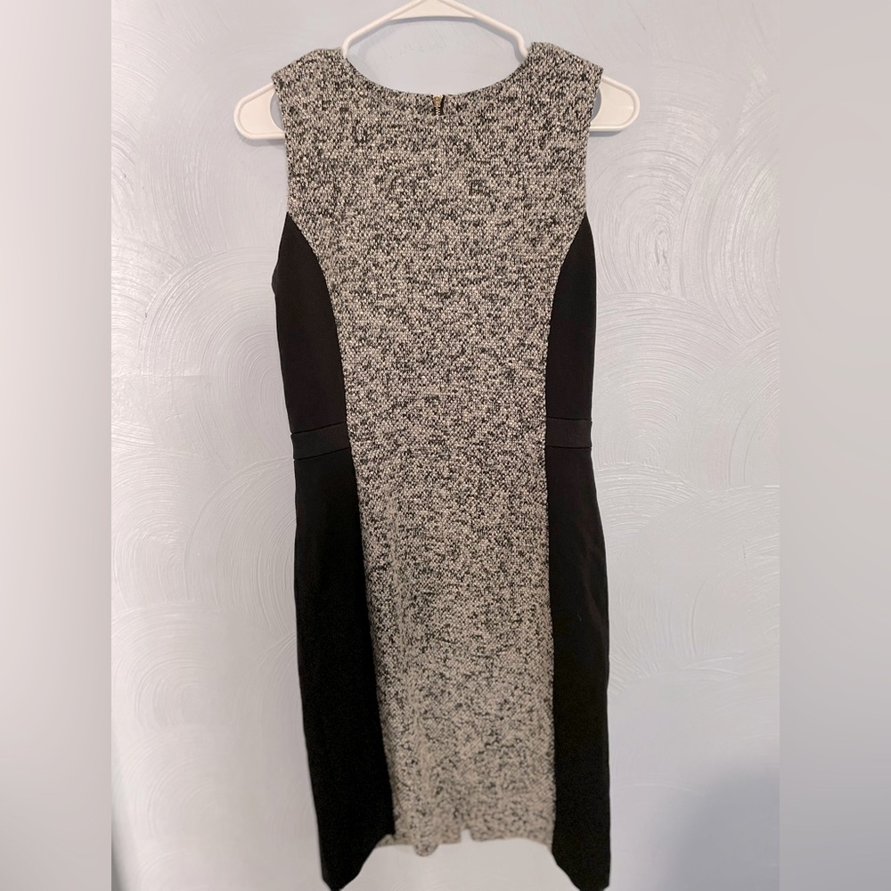 Elegant Black and Gray Women's Dress